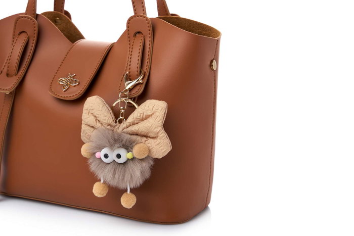 Lucky Bees Bolsa de Hombro Tan Lucky Bees Bolsa de Hombro Tan